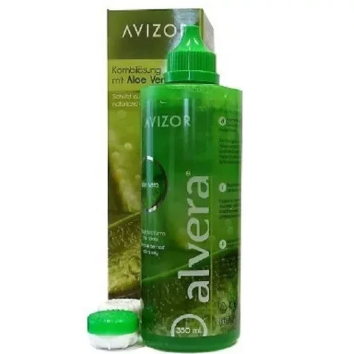 ლინზის შესანახი და სადიზენფექციო სითხე Avizor Alvera