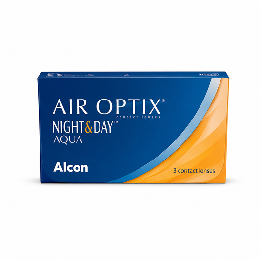 Air Optix Night & Day Aqua Contact Lenses (3 Pack)
