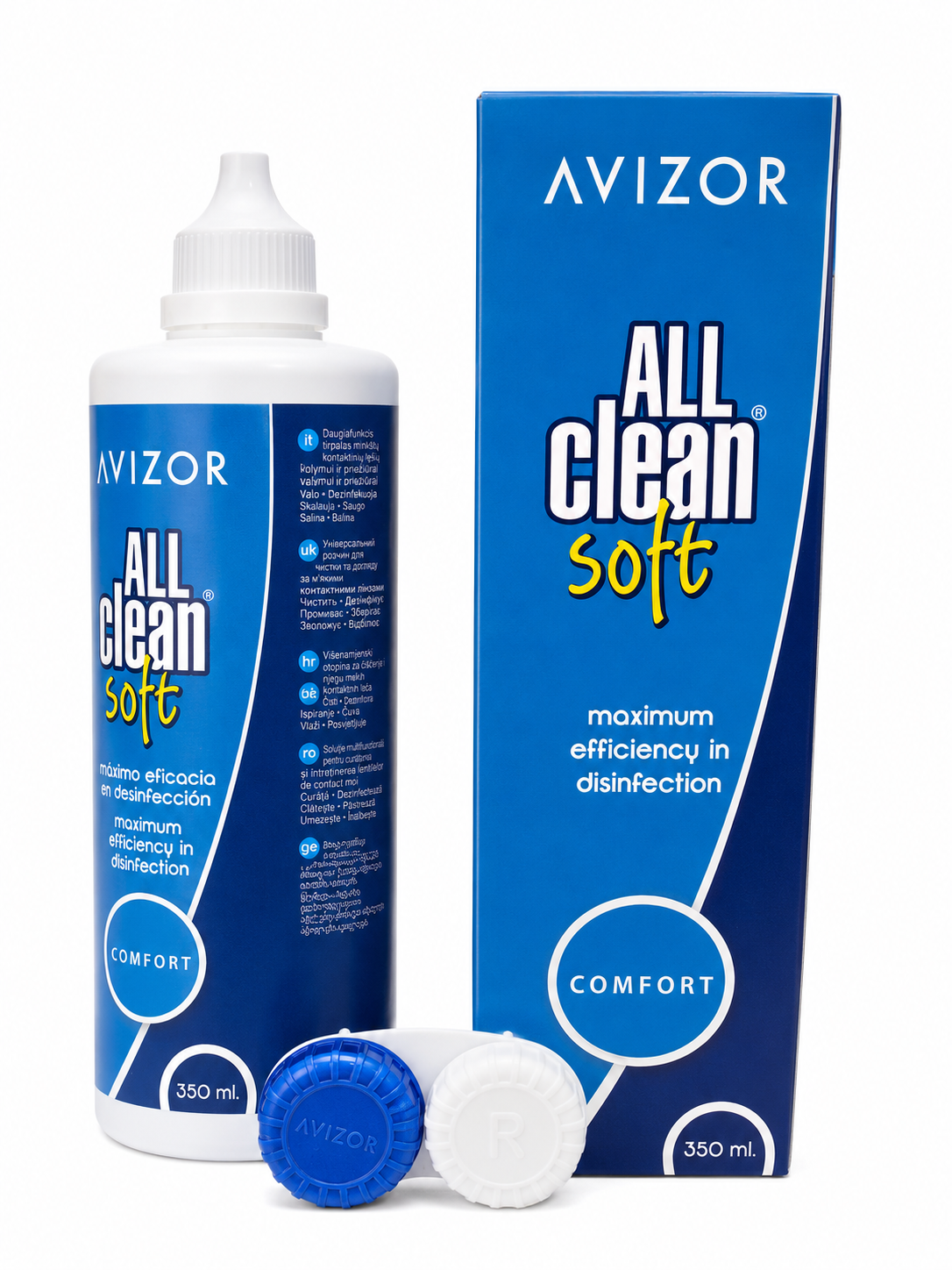 All Clean Soft Avizor Contact Lens Solution