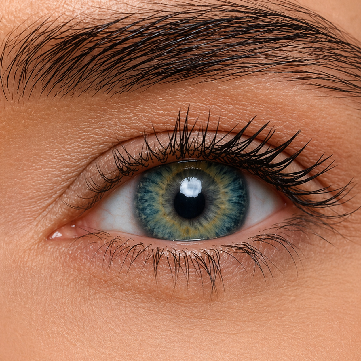 FreshKon Colors Fusion Baby Aqua colored contact lens
