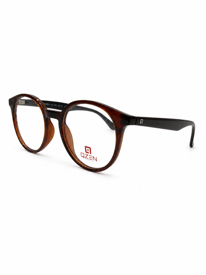  QZEN 7067 Brown Kids Glasses