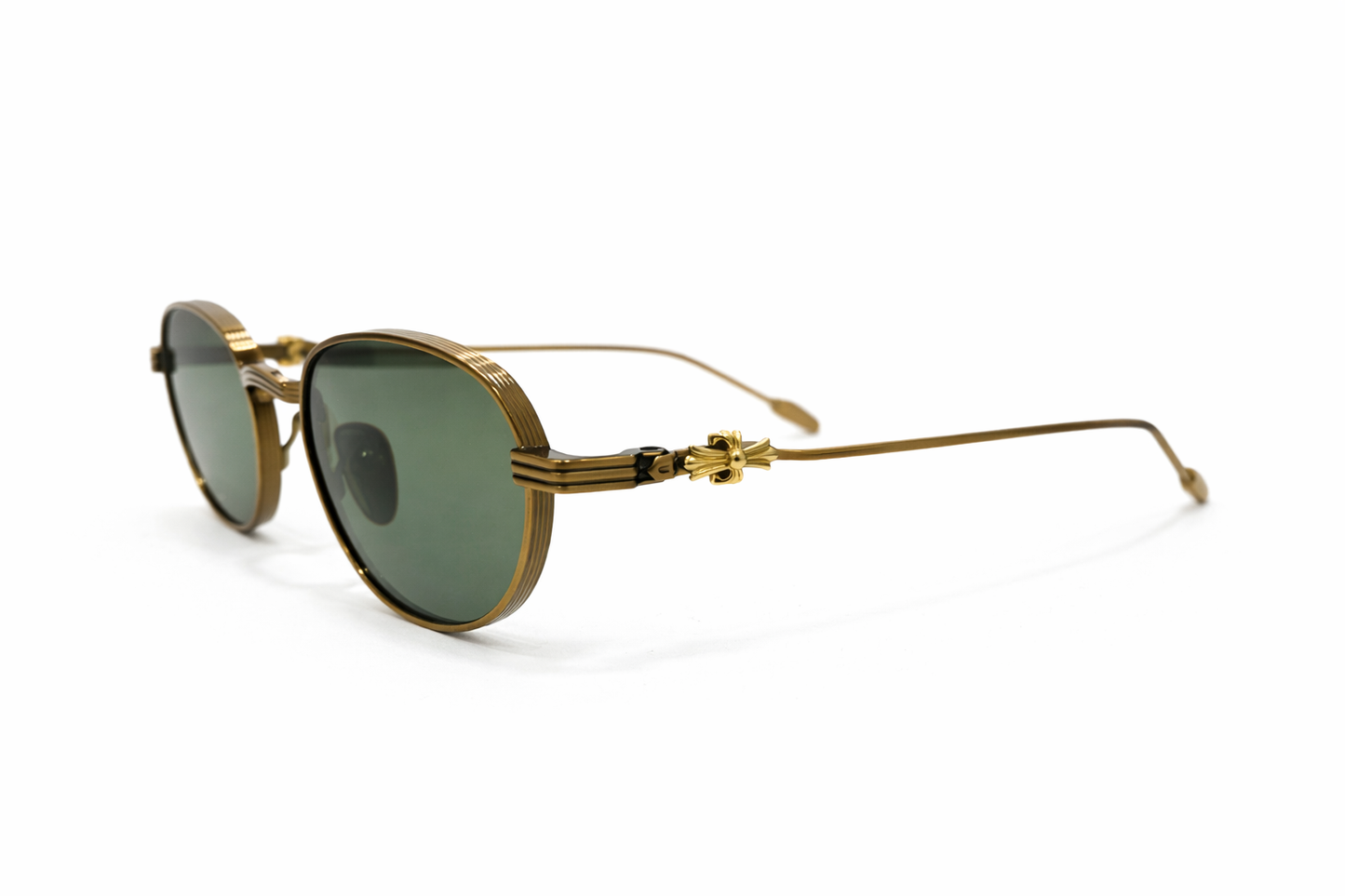 GOLD LENS OVAL Sunglasses