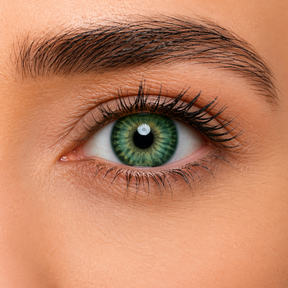 Colored Contact Lens FreshKon Colors Fusion Gleaming Green