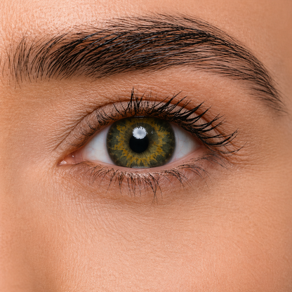 FreshKon Colors Fusion Groovy Green Colored Contact Lens