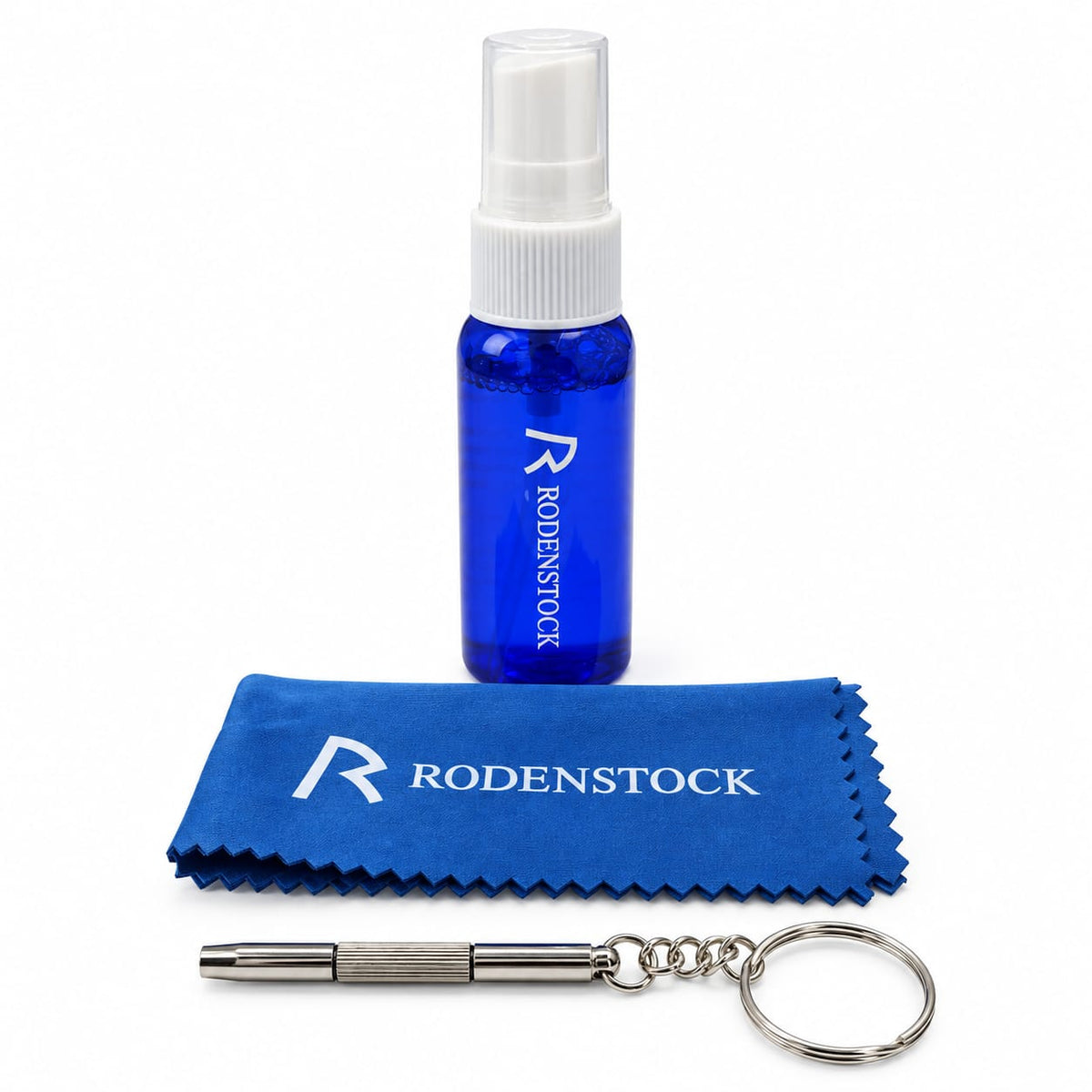 Eyeglass lens cleaning fluid