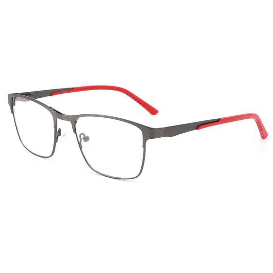 LuxOn SN40103 Sport Metal Optical - ნაცრისფერი ოპტიკური ჩარჩო / grey optical frame
