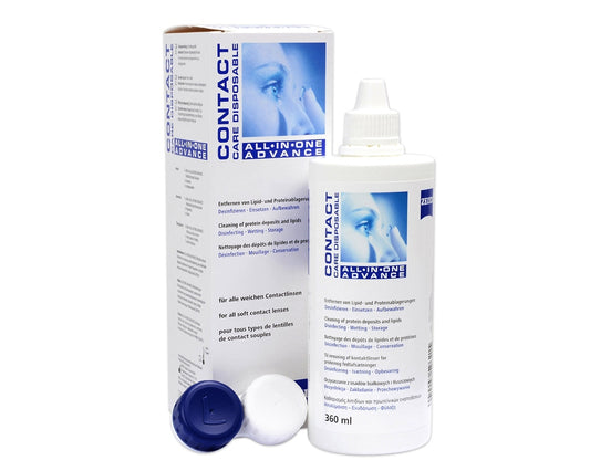 კონტაქტური ლინზის შესანახი სითხე ZEISS Contact Care Disposable – All-in-One Advance